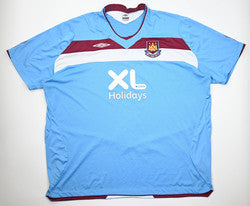 Maillot West Ham Domicile 2008-09 Umbro XL Holidays vintage