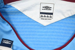 Maillot West Ham Domicile 2008-09 Umbro XL Holidays vintage