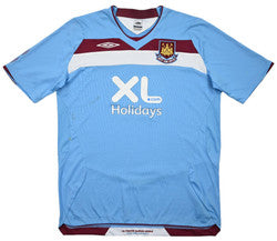 Maillot West Ham United Domicile Umbro 2008-09 – Vintage L