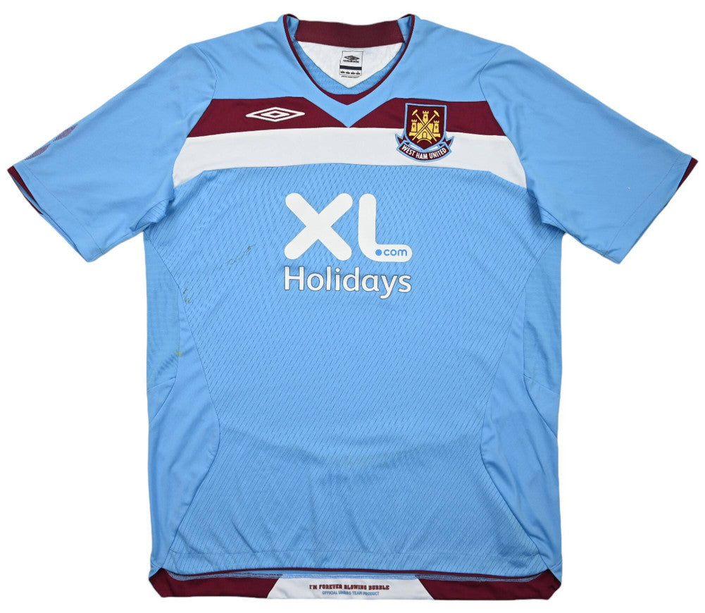 Maillot West Ham United Domicile Umbro 2008-09 – Vintage L