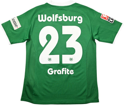 Maillot VFL Wolfsburg 2008-09 Nike Grafite Domicile Vintage