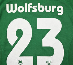 Maillot VFL Wolfsburg 2008-09 Nike Grafite Domicile Vintage