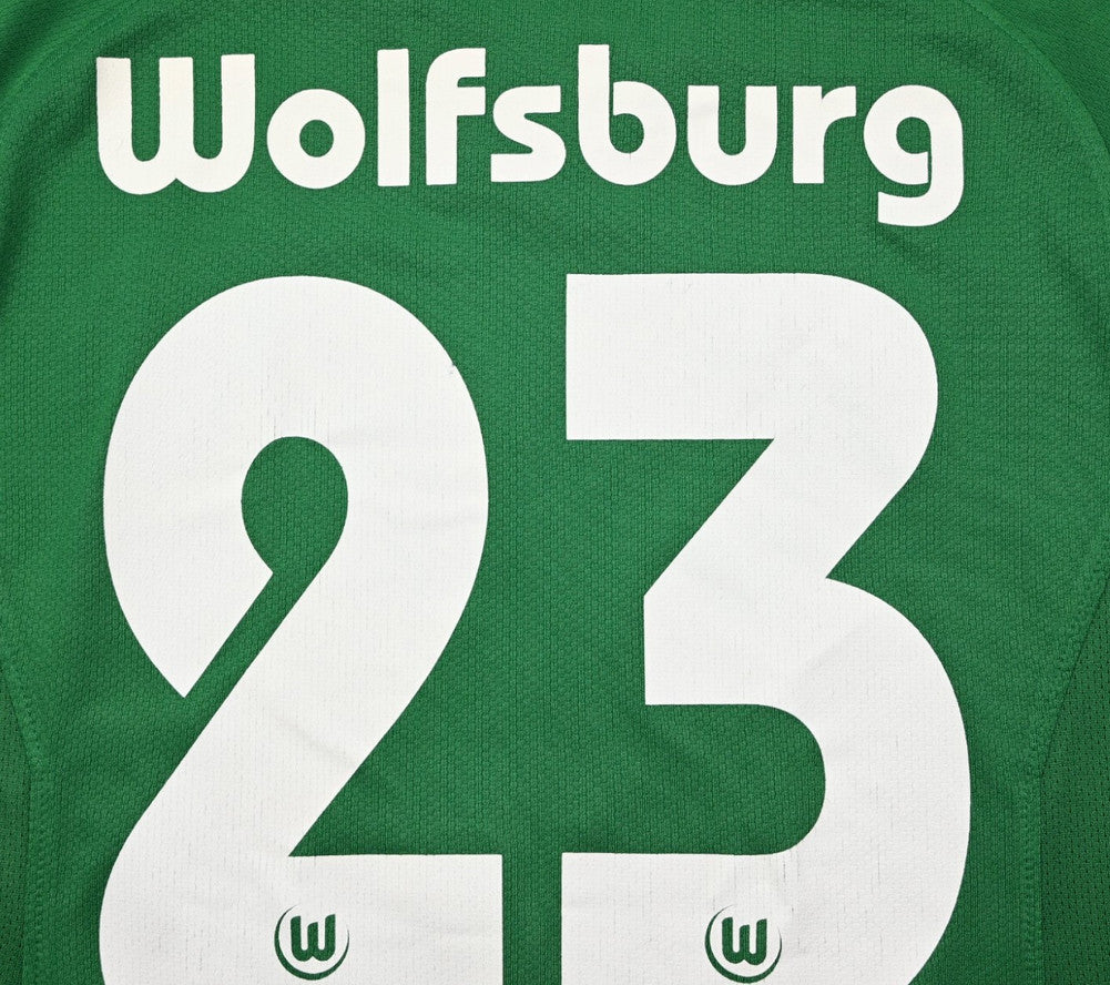 Maillot VFL Wolfsburg 2008-09 Nike Grafite Domicile Vintage