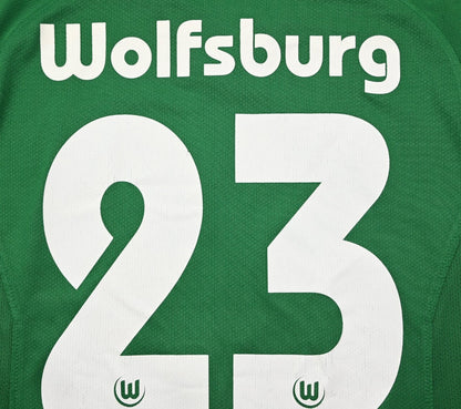 Maillot VFL Wolfsburg 2008-09 Nike Grafite Domicile Vintage