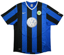 Maillot VFL Wolfsburg Domicile Nike 2008-09 Vintage Taille L