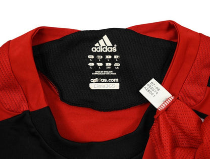 Maillot Bayer Leverkusen 2008-10 Adidas Weber vintage domicile