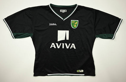 Maillot Extérieur Norwich City Femmes 2008-10 Xara Aviva