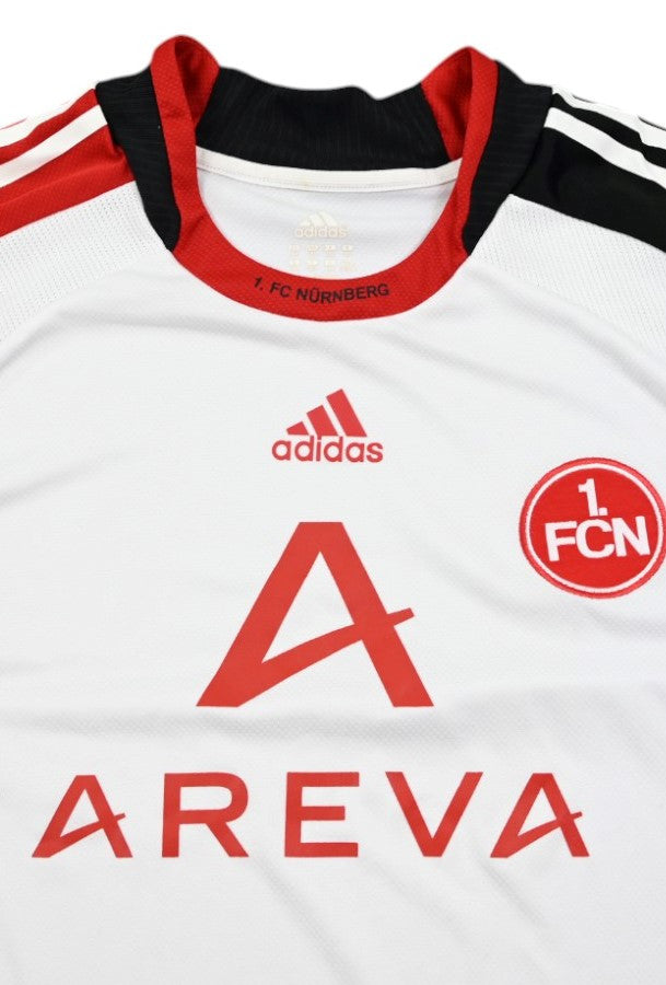 Maillot Nürnberg Extérieur Adidas 2008-10 Longues Manches XXL
