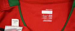 Maillot Portugal Domicile Nike 2008-2010 Vintage S Femme