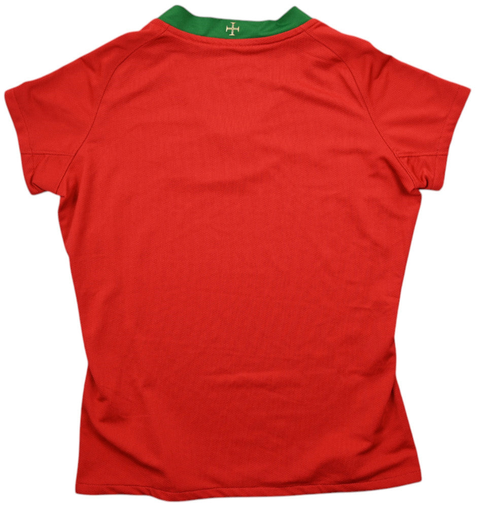 Maillot Portugal Domicile Nike 2008-2010 Vintage S Femme