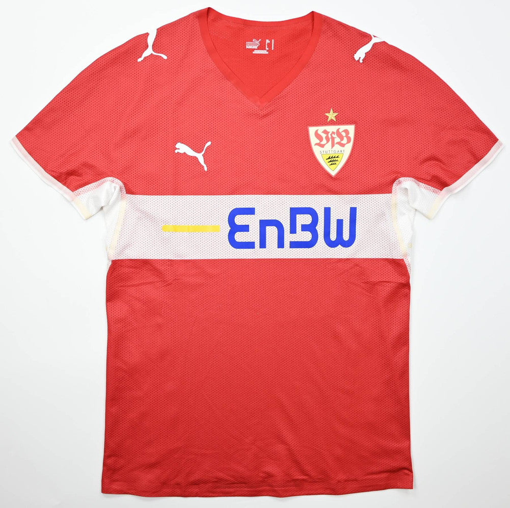 Maillot VFB Stuttgart 2008-10 Domicile Puma EnBW vintage