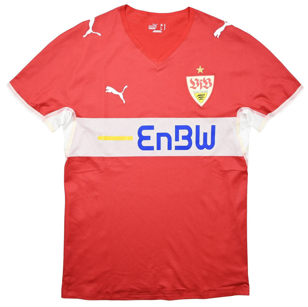 Maillot VFB Stuttgart 2008-10 Domicile Puma EnBW vintage