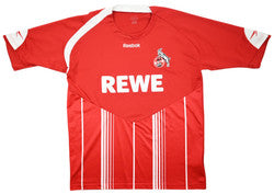 Maillot FC Köln 2009-10 Domicile Reebok REWE vintage XL