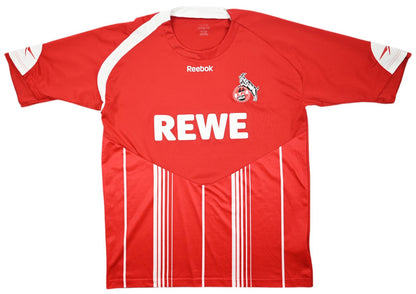 Maillot FC Köln 2009-10 Domicile Reebok REWE vintage XL