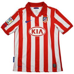 Maillot Atletico Madrid Domicile Nike 2009-10 Vintage - 9/10