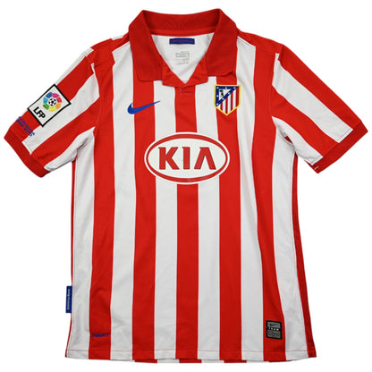 Maillot Atletico Madrid Domicile Nike 2009-10 Vintage - 9/10