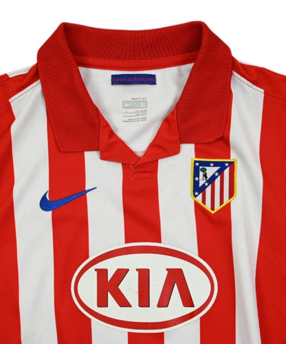 Maillot Atletico Madrid Domicile Nike 2009-10 Vintage - 9/10