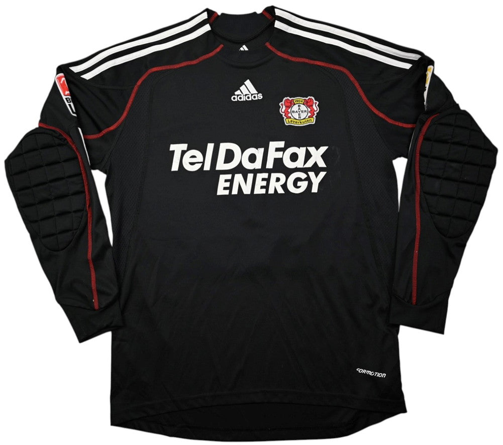 Maillot Gardien Bayer Leverkusen 2009-10 Adidas Vintage Manches Longues