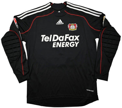 Maillot Gardien Bayer Leverkusen 2009-10 Adidas Vintage Manches Longues