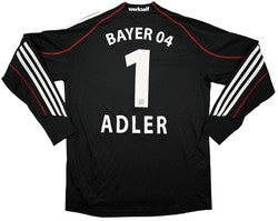 Maillot Gardien Bayer Leverkusen 2009-10 Adidas Vintage Manches Longues