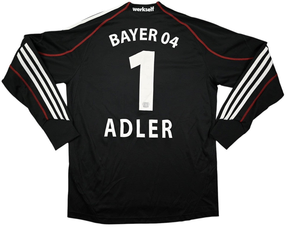 Maillot Gardien Bayer Leverkusen 2009-10 Adidas Vintage Manches Longues