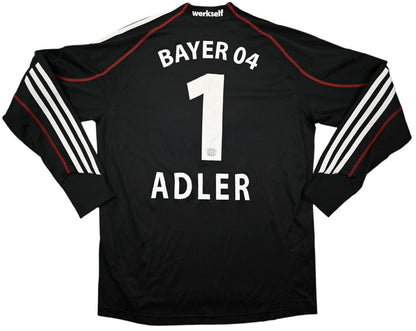 Maillot Gardien Bayer Leverkusen 2009-10 Adidas Vintage Manches Longues