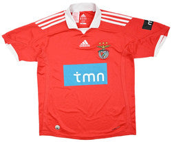 Maillot Benfica Domicile 2009-10 Adidas vintage - Taille L Boys