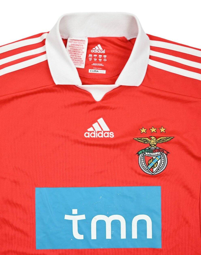 Maillot Benfica Domicile 2009-10 Adidas vintage - Taille L Boys