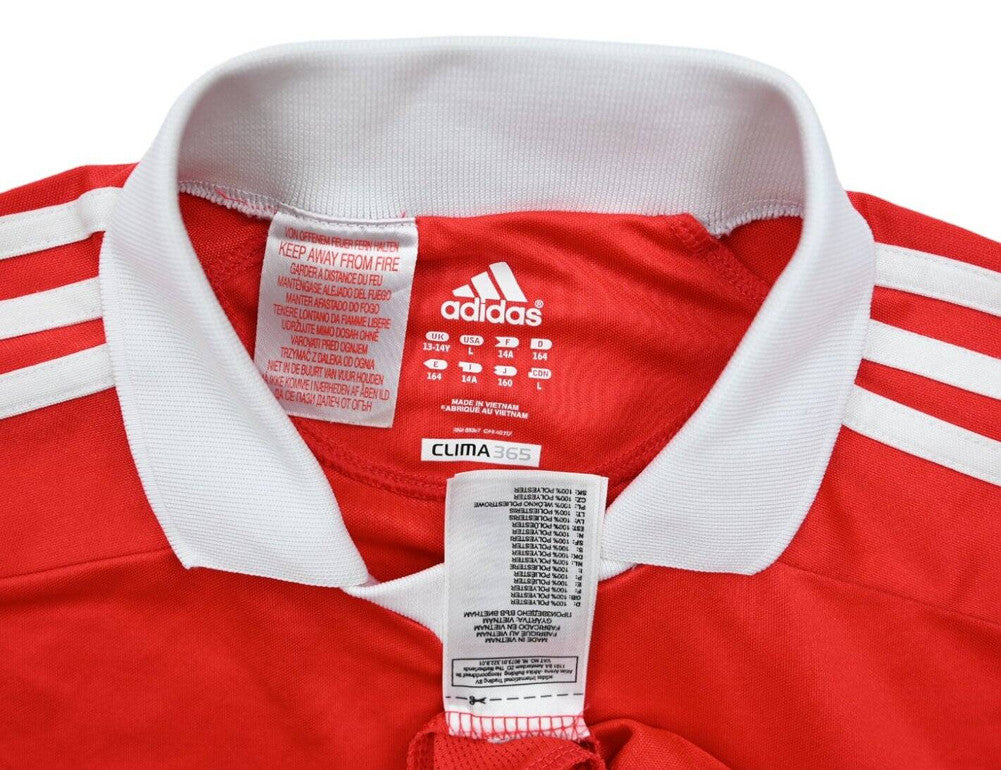 Maillot Benfica Domicile 2009-10 Adidas vintage - Taille L Boys