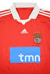 Maillot Benfica Domicile 2009-10 Adidas Vintage – Taille S