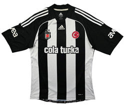 Maillot Beşiktaş 2009-10 Domicile Adidas Cola Turka Vintage