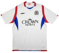 Maillot Blackburn Rovers Extérieur 2009-10 Umbro Crown Paints XL