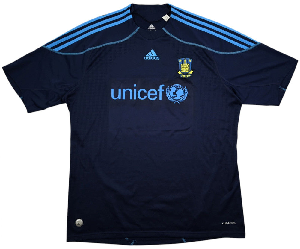 Maillot Brøndby IF Extérieur Adidas 2009-10 Vintage UNICEF