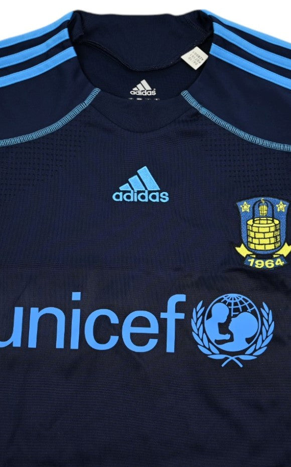 Maillot Brøndby IF Extérieur Adidas 2009-10 Vintage UNICEF