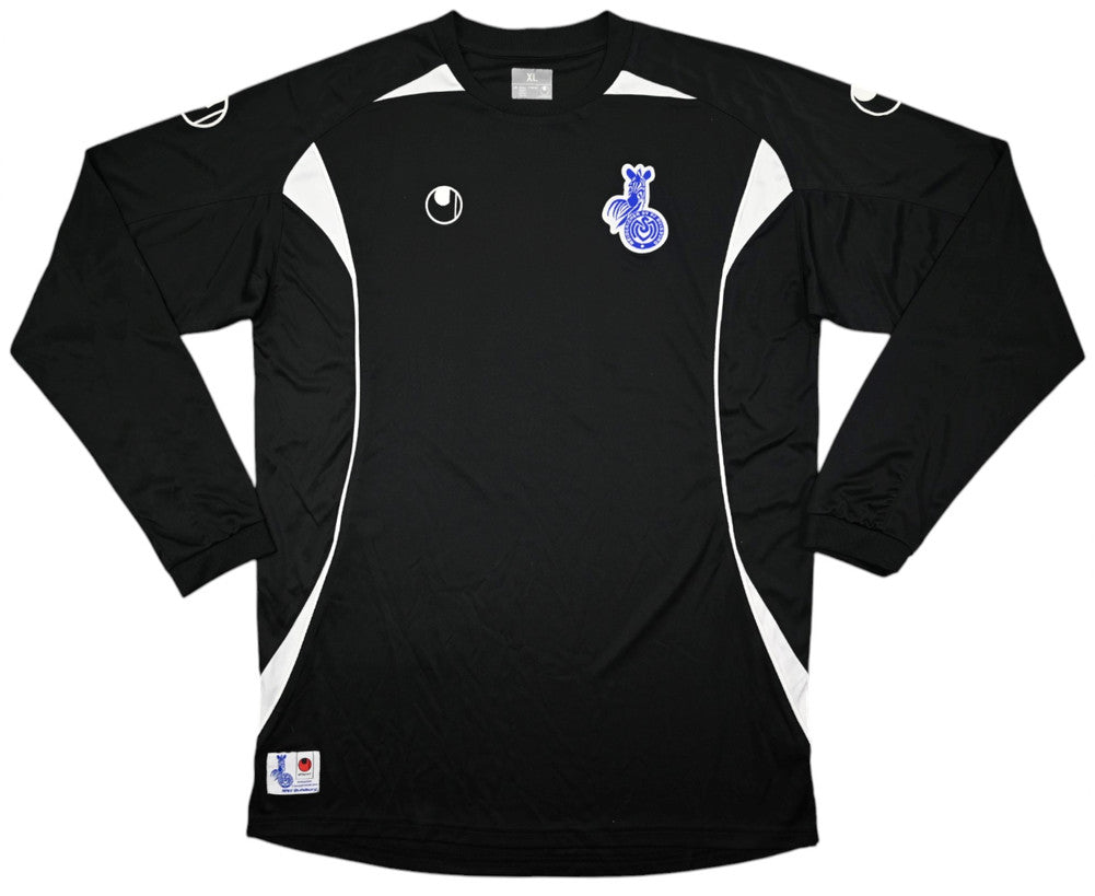 Maillot MSV Duisburg Extérieur 2009-10 Uhlsport Manches Longues