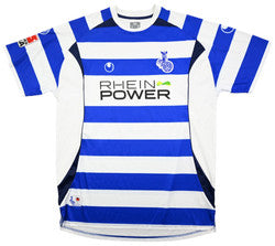 Maillot MSV Duisburg 2009-10 Uhlsport Domicile Vintage MAASSEN