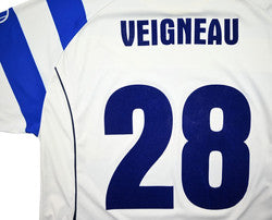 Maillot Duisburg 2009-10 Domicile Uhlsport Vintage VEIGNEAU