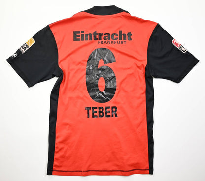 Maillot Eintracht Frankfurt Domicile Jako 2009-10 TEBER vintage