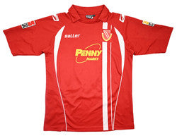 Maillot Energie Cottbus 2009-10 Saller Domicile Signé Fandrich