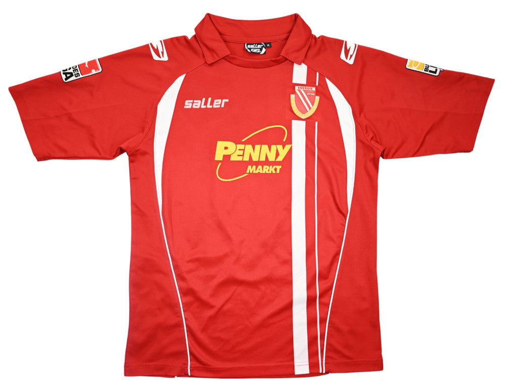 Maillot Energie Cottbus 2009-10 Saller Domicile Signé Fandrich