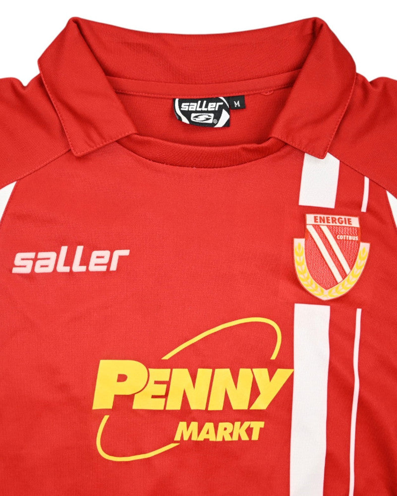 Maillot Energie Cottbus 2009-10 Saller Domicile Signé Fandrich