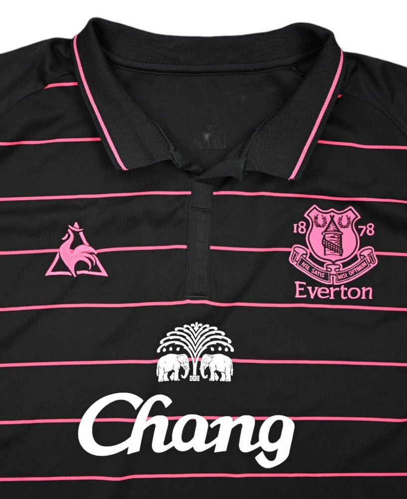 Maillot Everton Extérieur 2009-10 Le Coq Sportif Chang vintage XXL