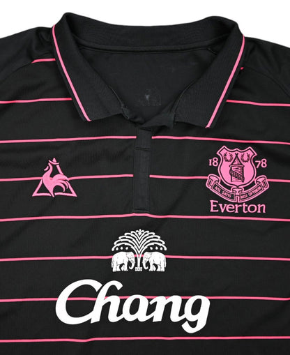 Maillot Everton Extérieur 2009-10 Le Coq Sportif Chang vintage XXL