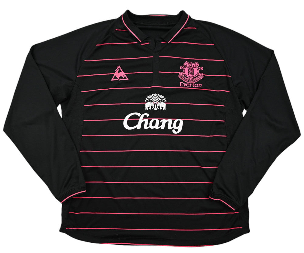 Maillot Everton Extérieur 2009-10 Le Coq Sportif Vintage XXL
