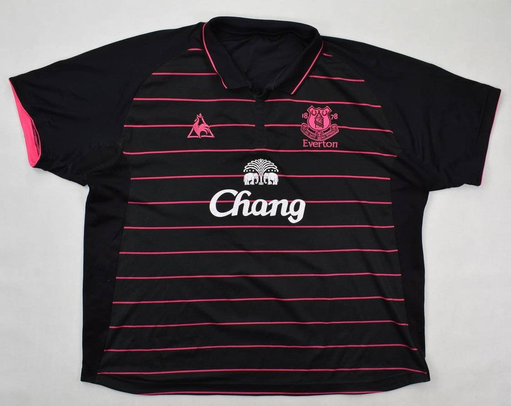 Maillot Everton Extérieur 2009-10 Le Coq Sportif vintage Chang