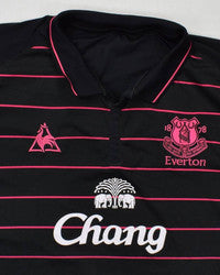 Maillot Everton Extérieur 2009-10 Le Coq Sportif vintage Chang