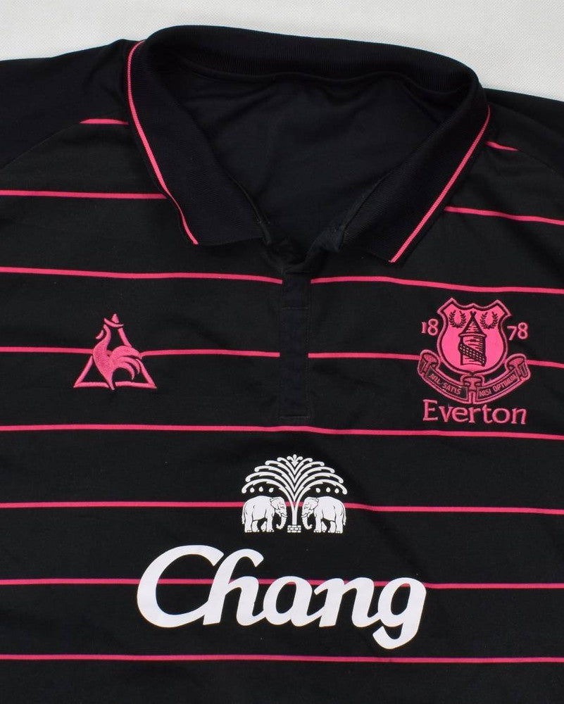 Maillot Everton Extérieur 2009-10 Le Coq Sportif vintage Chang