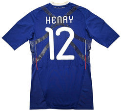 Maillot France 2009-10 Henry TechFit Player Issue Adidas L