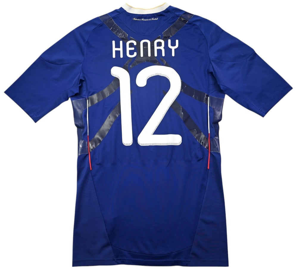 Maillot France 2009-10 Henry TechFit Player Issue Adidas L