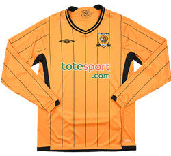 Maillot Gardien Hull City 2009-10 Umbro Manches Longues Vintage